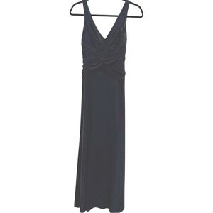 NWT Vintage‎ 90s Laundry by Shelli Segal V-Neck Sleeveless Evening Gown Size 0